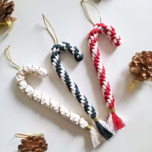 Kit macrame bengala doce